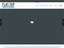 Tablet Screenshot of flattopchurch.org